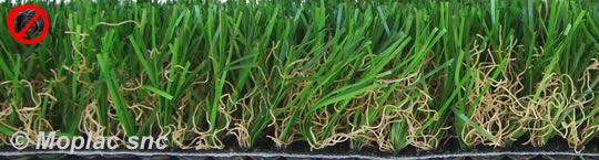 Spessore Erba sintetica Nature 40 Plus base paglia